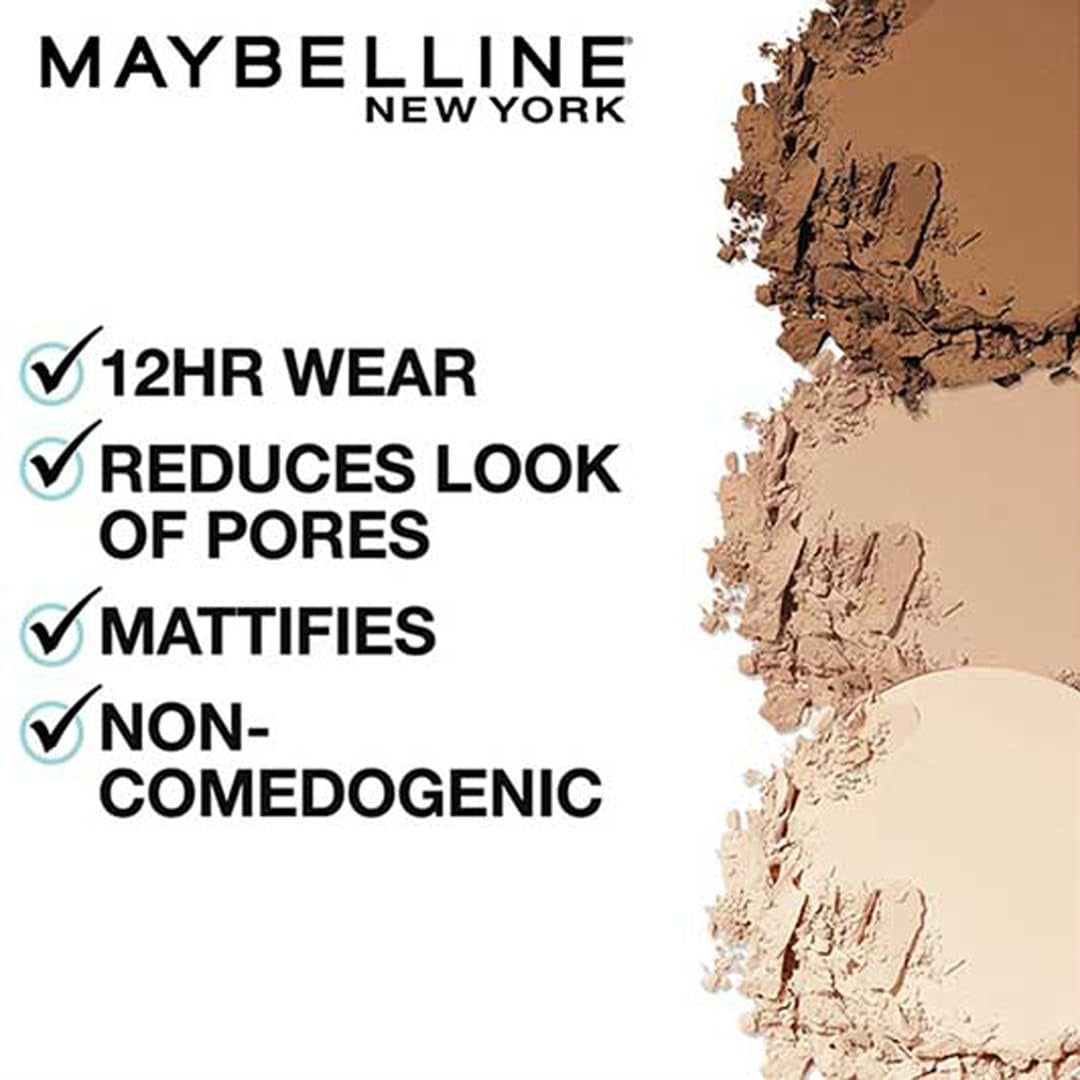 Fit Me Matte + Poreless Pressed Face Powder Makeup & Setting Powder, Classic Ivory, 1 Count