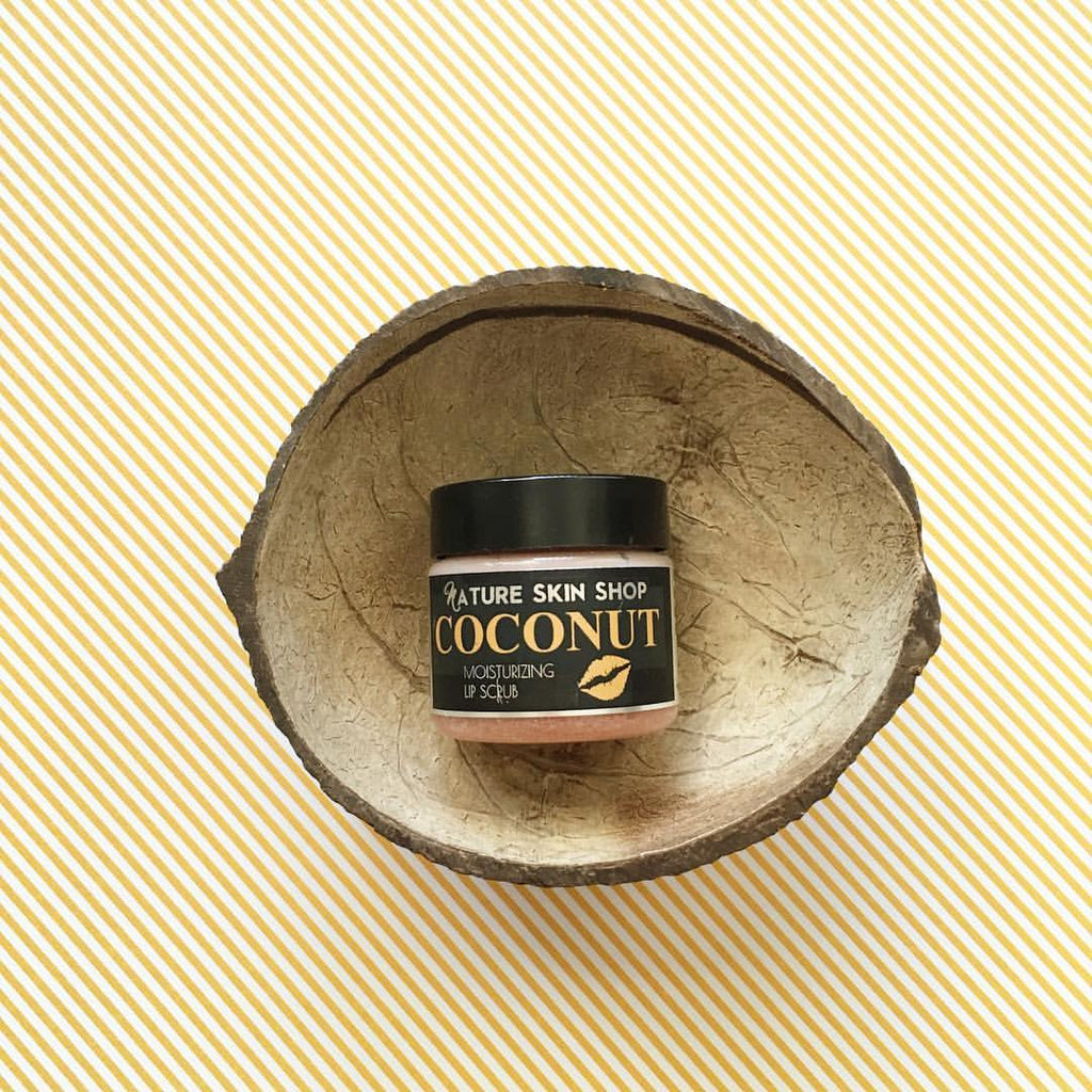 Coconut Moisturizing Sugar Lip Scrub-1