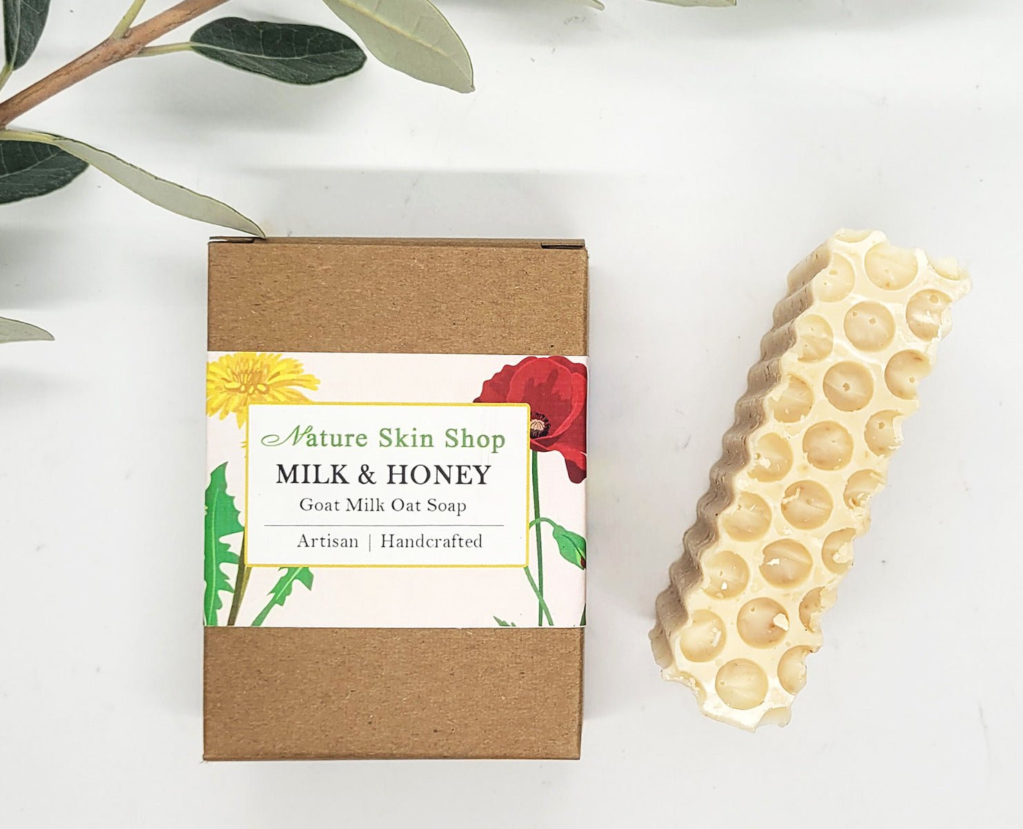 Honey Oat And Goat Milk Luxurios Bar, Natural Cold Process-0